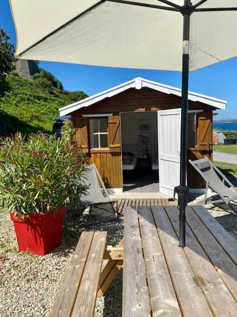 Camping Cap-Ouest Lanvéoc Exterior foto