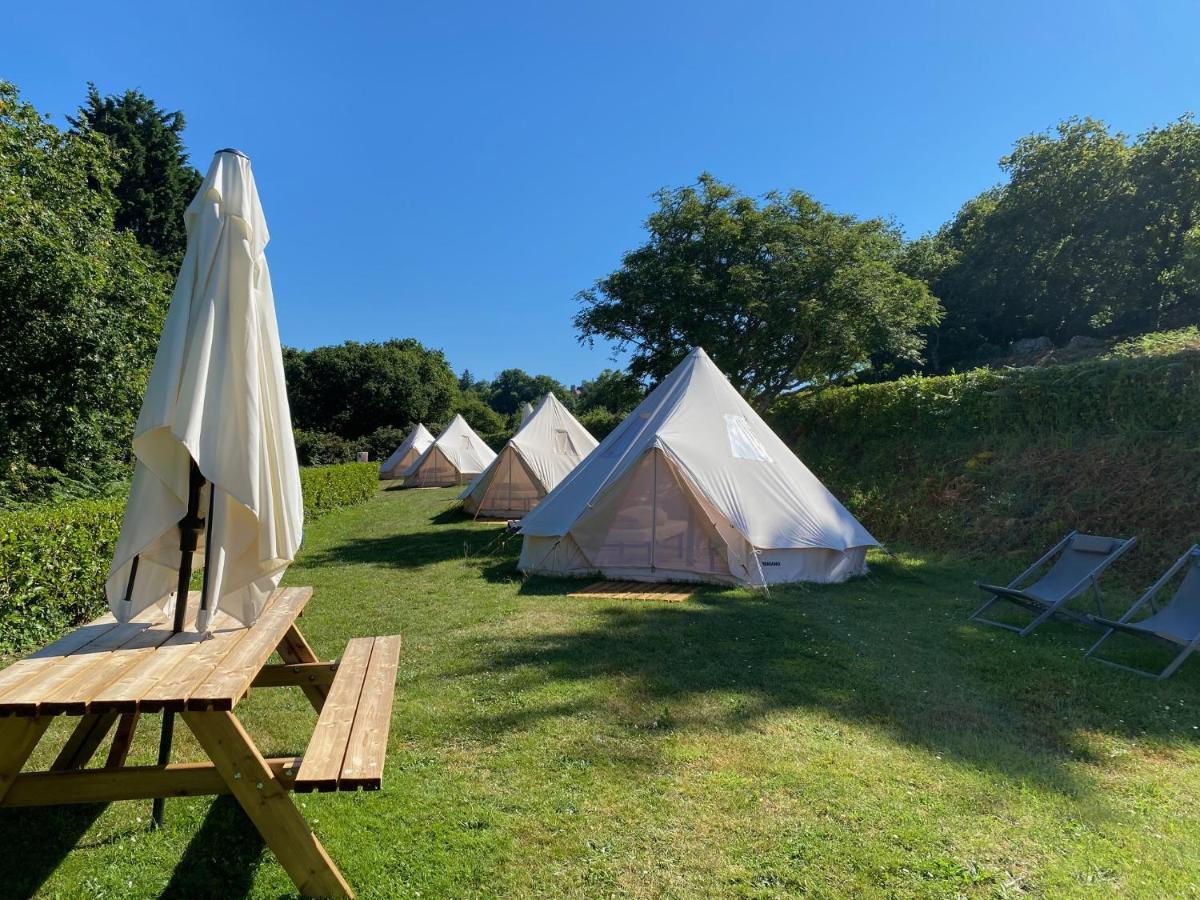 Camping Cap-Ouest Lanvéoc Exterior foto